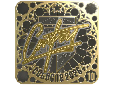 Sticker | cmtry (Gold, Ranked) | Cologne 2026