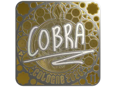 Sticker | cobra (Foil, Ranked) | Cologne 2026