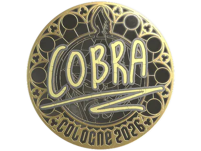 Sticker | cobra (Gold) | Cologne 2026