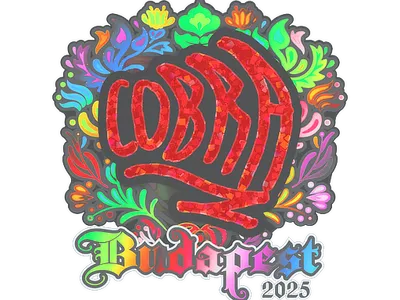 Sticker | cobra (Holo) | Budapest 2025