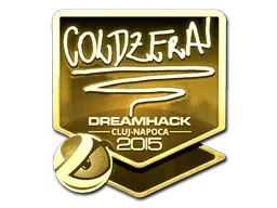 Sticker | coldzera (Gold) | Cluj-Napoca 2015