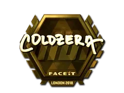 Sticker | coldzera (Gold) | London 2018