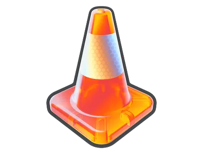 Sticker | Cone Zone (Holo)