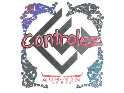 Sticker | controlez (Holo) | Austin 2025