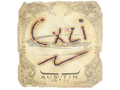 Sticker | Cxzi | Austin 2025