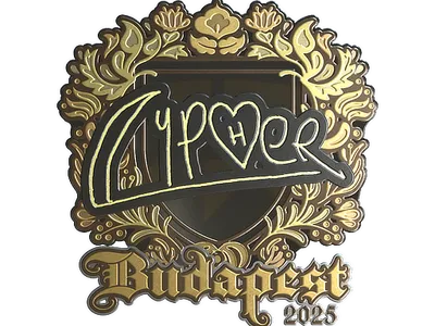 Sticker | Cypher (Gold) | Budapest 2025
