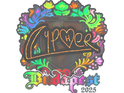 Sticker | Cypher (Holo) | Budapest 2025