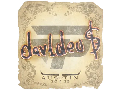 Sticker | dav1deuS | Austin 2025