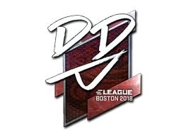 Sticker | DD (Foil) | Boston 2018