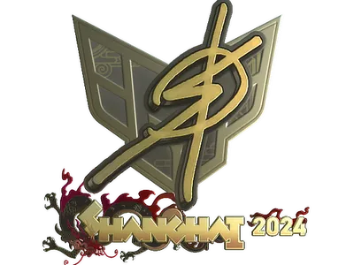 Sticker | degster (Gold) | Shanghai 2024