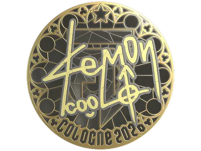 Sticker | dem0n (Gold) | Cologne 2026