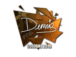 Sticker | dennis (Foil) | Cologne 2016