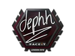 Sticker | dephh | London 2018