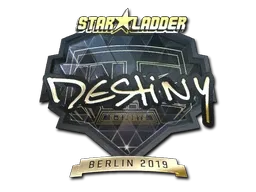 Sticker | DeStiNy (Gold) | Berlin 2019