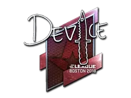 Sticker | device (Foil) | Boston 2018