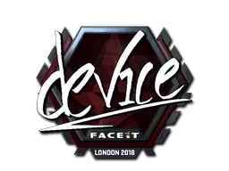 Sticker | device (Foil) | London 2018