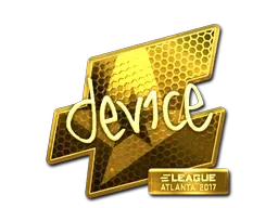 Sticker | device (Gold) | Atlanta 2017