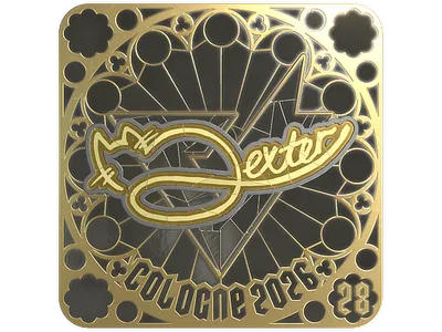 Sticker | dexter (Gold, Ranked) | Cologne 2026