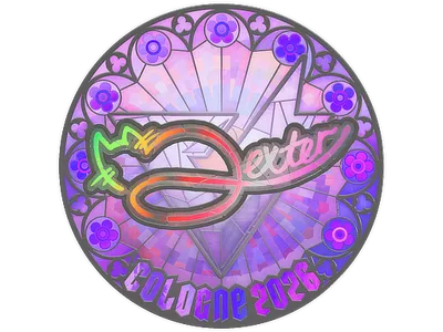 Sticker | dexter (Holo) | Cologne 2026