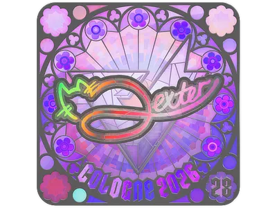 Sticker | dexter (Holo, Ranked) | Cologne 2026