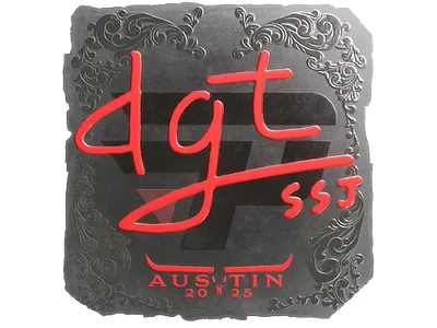Sticker | dgt (Foil) | Austin 2025