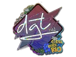 Sticker | dgt (Glitter) | Rio 2022