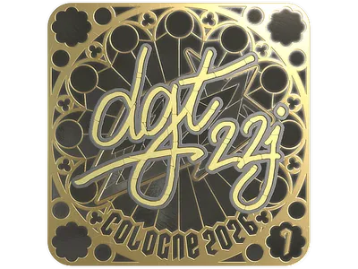 Sticker | dgt (Gold, Ranked) | Cologne 2026