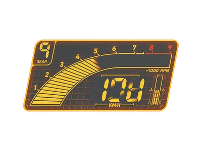 Sticker | Digital Dashboard (Lenticular)