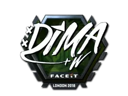 Sticker | Dima (Foil) | London 2018