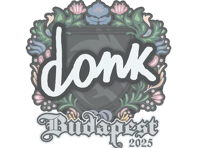 Sticker | donk | Budapest 2025