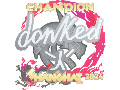 Sticker | donk (Champion) | Shanghai 2024