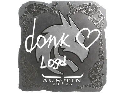 Sticker | donk (Foil) | Austin 2025