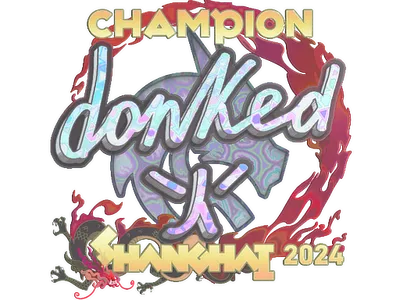 Sticker | donk (Holo, Champion) | Shanghai 2024