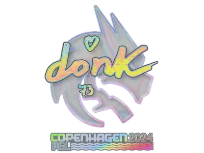 Sticker | donk (Holo) | Copenhagen 2024