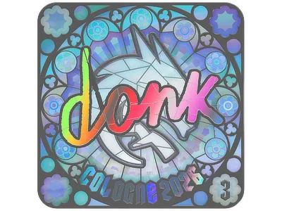 Sticker | donk (Holo, Ranked) | Cologne 2026