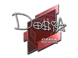 Sticker | Dosia | Boston 2018