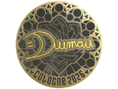 Sticker | dumau (Gold) | Cologne 2026