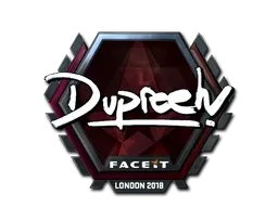 Sticker | dupreeh (Foil) | London 2018