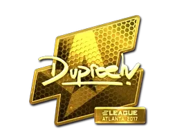 Sticker | dupreeh (Gold) | Atlanta 2017