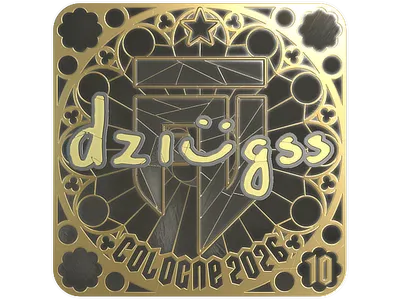 Sticker | dziugss (Gold, Ranked) | Cologne 2026
