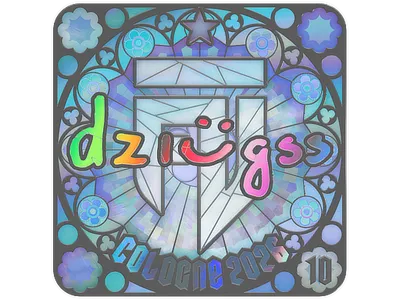 Sticker | dziugss (Holo, Ranked) | Cologne 2026