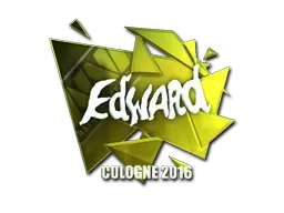 Sticker | Edward (Foil) | Cologne 2016