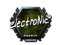 Sticker | electronic (Foil) | London 2018