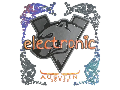 Sticker | electronic (Holo) | Austin 2025