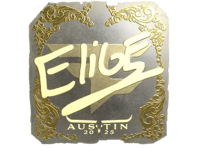 Sticker | EliGE (Gold) | Austin 2025