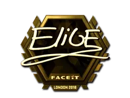 Sticker | EliGE (Gold) | London 2018