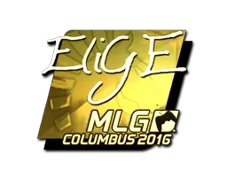 Sticker | EliGE (Gold) | MLG Columbus 2016