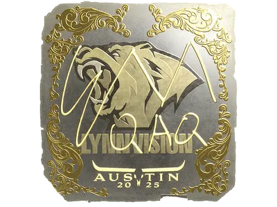 Sticker | EmiliaQAQ (Gold) | Austin 2025