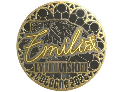 Sticker | EmiliaQAQ (Gold) | Cologne 2026