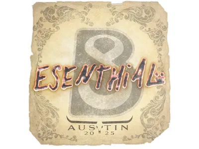 Sticker | esenthial | Austin 2025